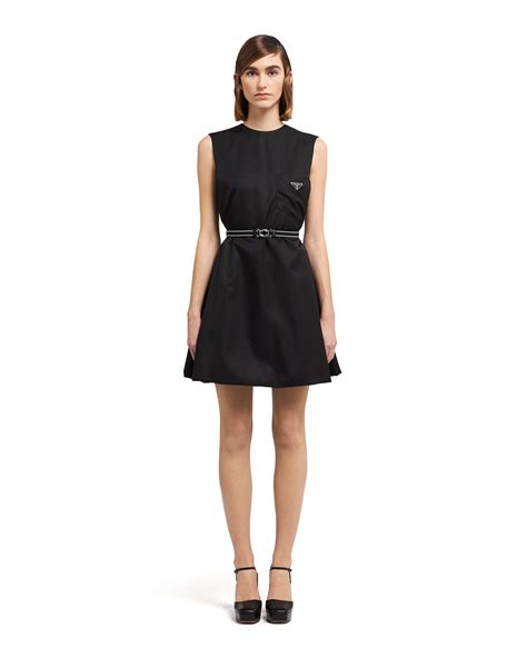 Prada nylon wrap dress